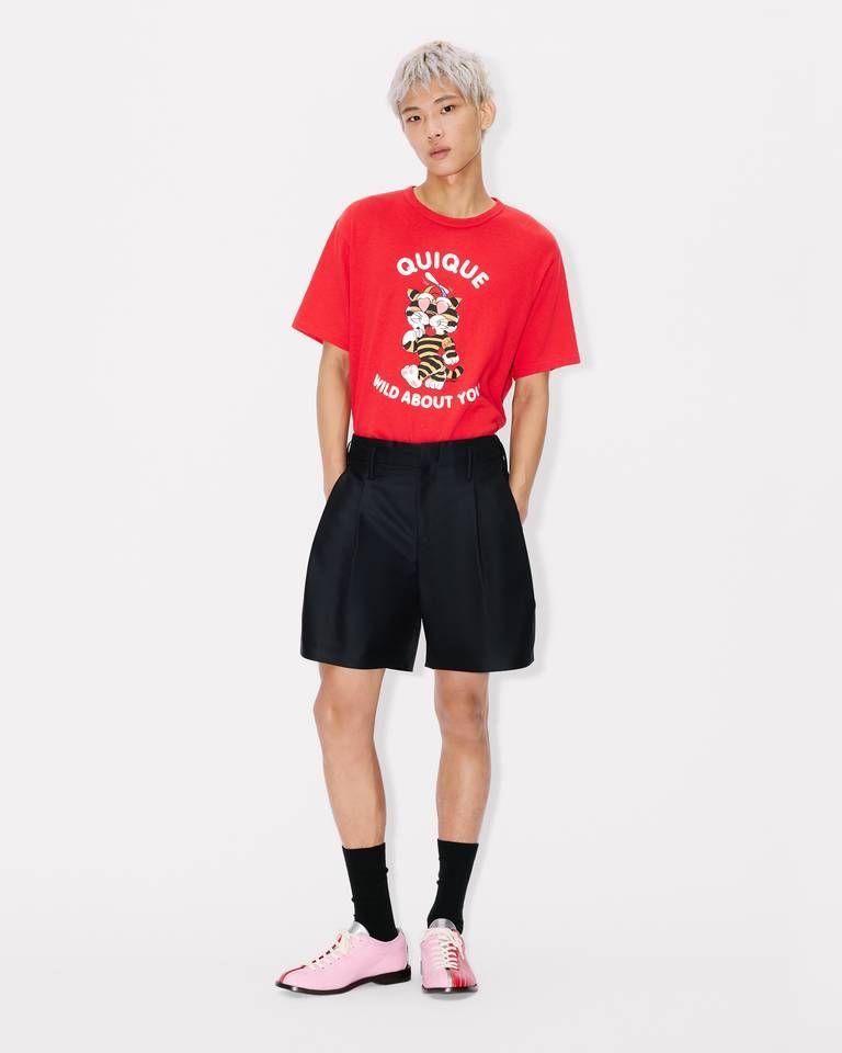 Kenzo - Áo thun cotton KENZO Cartoon Unisex