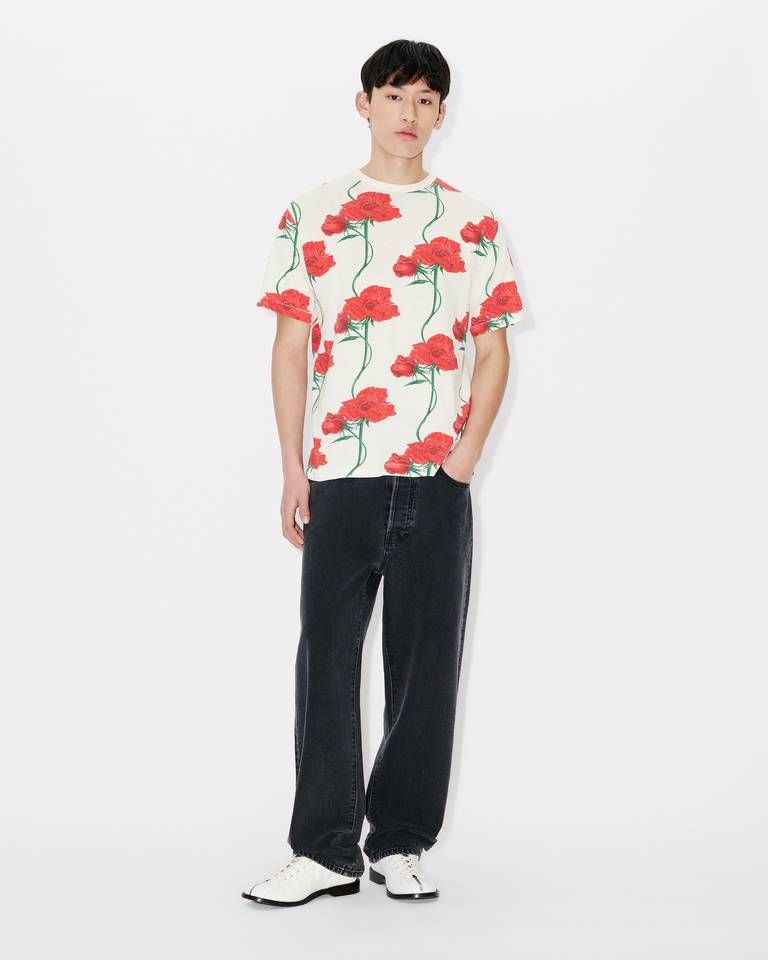 Kenzo - Áo thun cotton KENZO Archive Rose