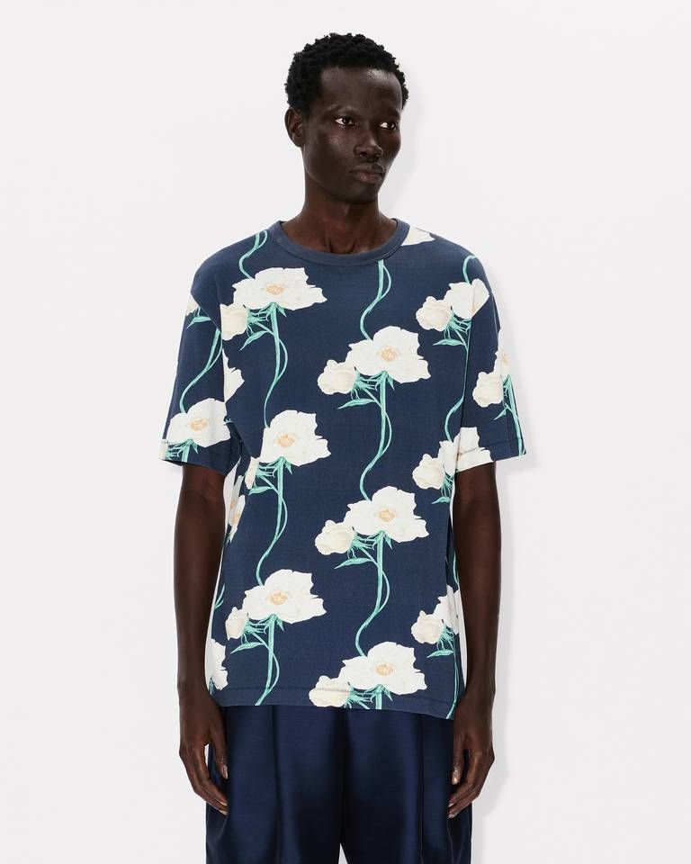 Kenzo - Áo thun cotton KENZO Archive Rose