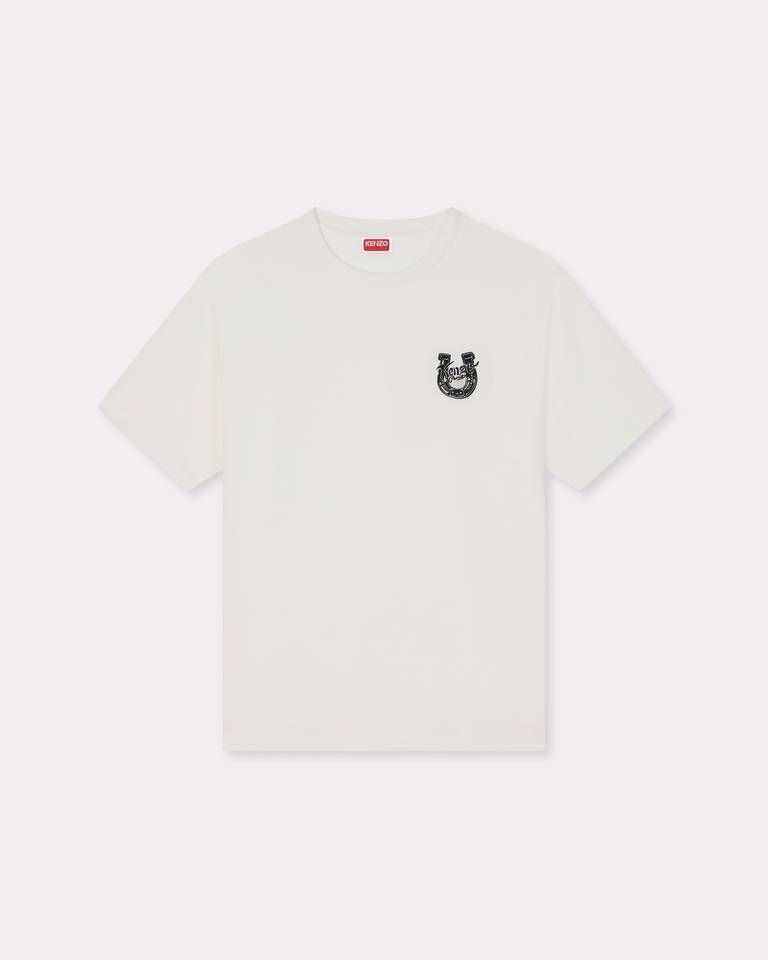 Kenzo - Áo thun cotton thêu KENZO Lucky Horses