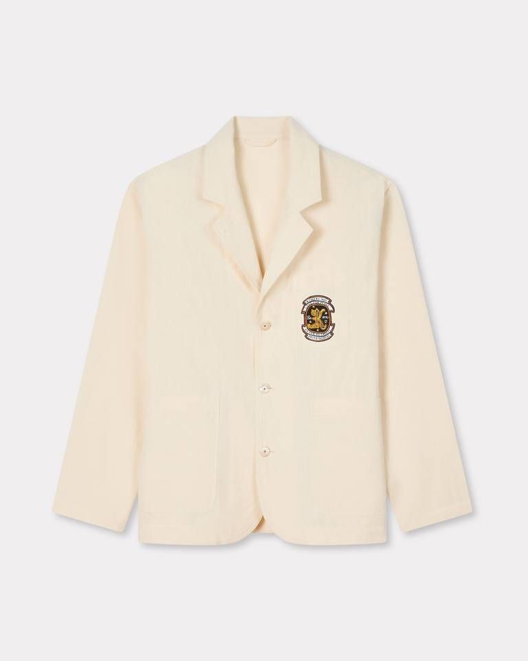 Kenzo - Áo khoác cotton bảo hộ lao động KENZO Badges