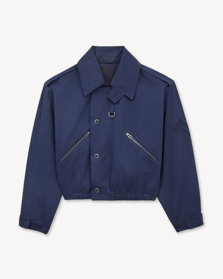 Áo khoác bomber lửng cotton KENZO