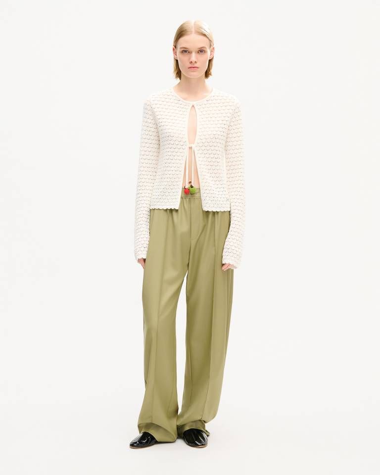 Kenzo - Áo khoác cardigan móc len KENZO Apple Pop