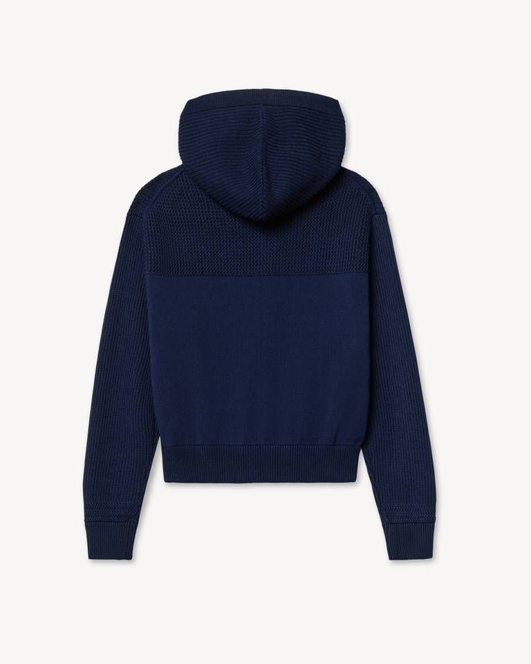 Áo hoodie dệt kim cotton len KENZO Signature