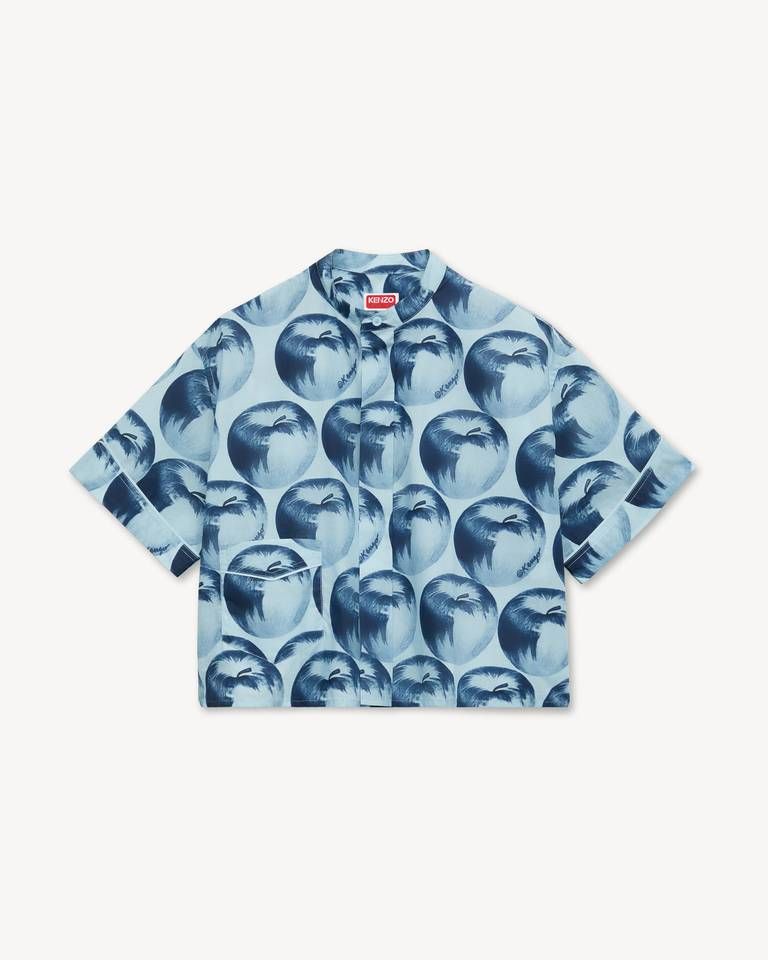 Áo sơ mi ngắn tay KENZO Apple Pop chất liệu cotton