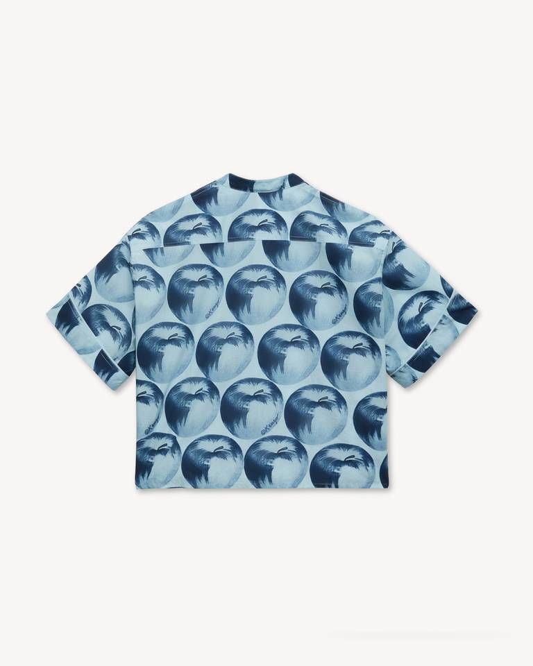 Kenzo - Áo sơ mi ngắn tay KENZO Apple Pop chất liệu cotton