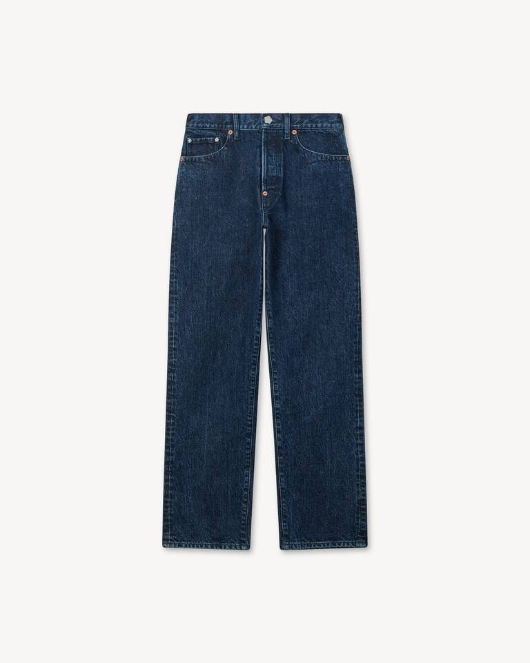 Quần ống đứng KENZO Signature chất liệu denim Nhật Bản