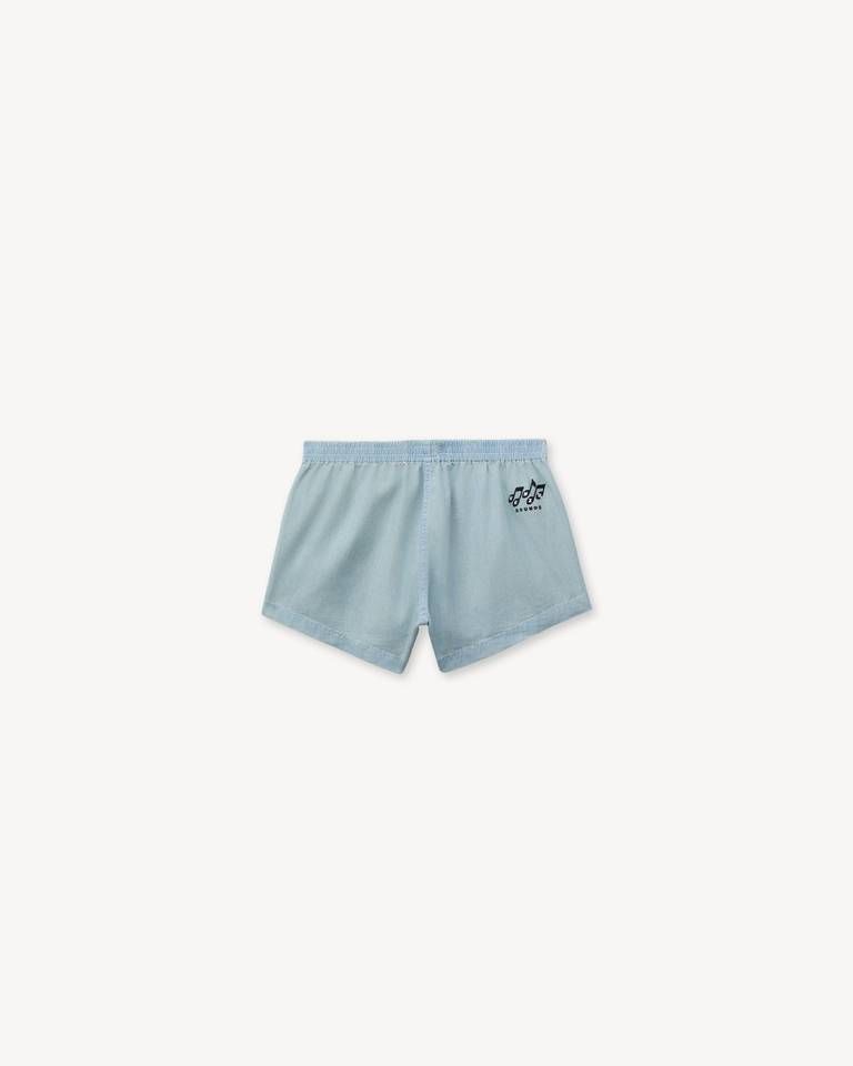 Kenzo - Quần short KENZO Sounds bằng vải chambray đã qua xử lý