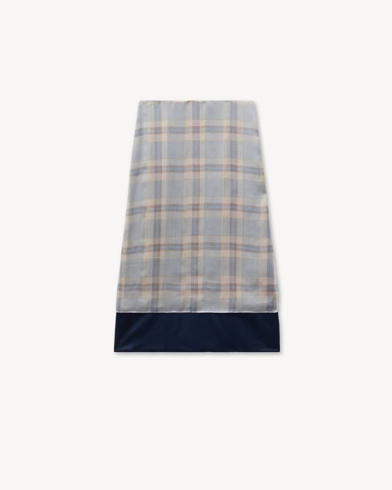 Chân váy lụa dáng suông KENZO Checks