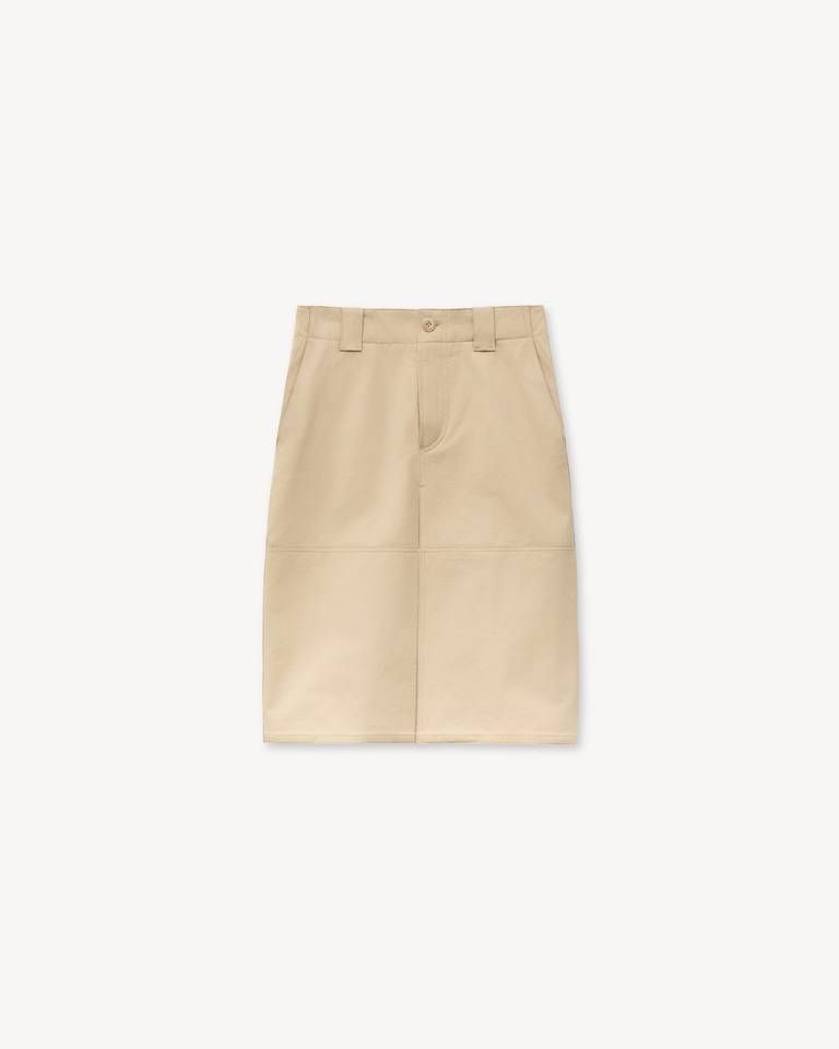 Chân váy cotton twill workwear KENZO