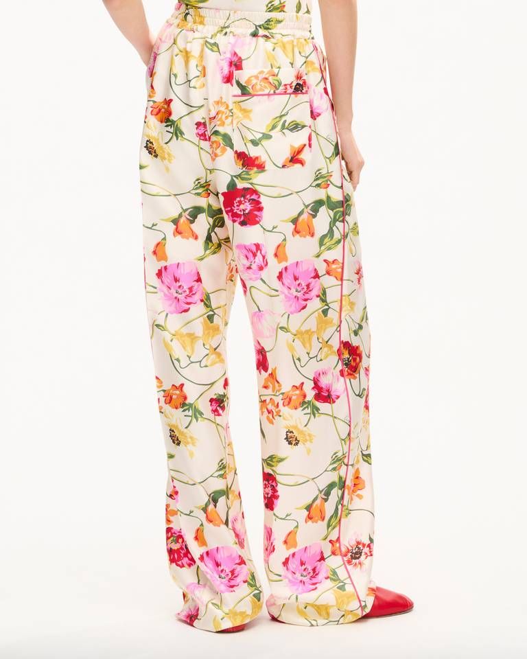 Quần pyjama lụa KENZO Wildflower