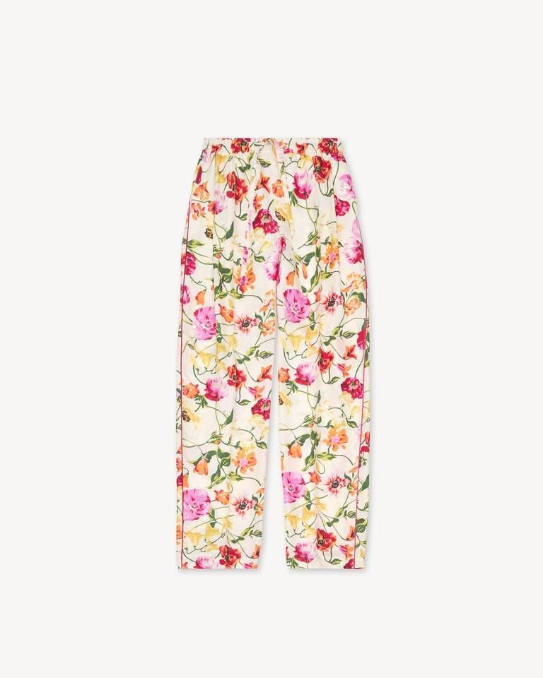 Quần pyjama lụa KENZO Wildflower
