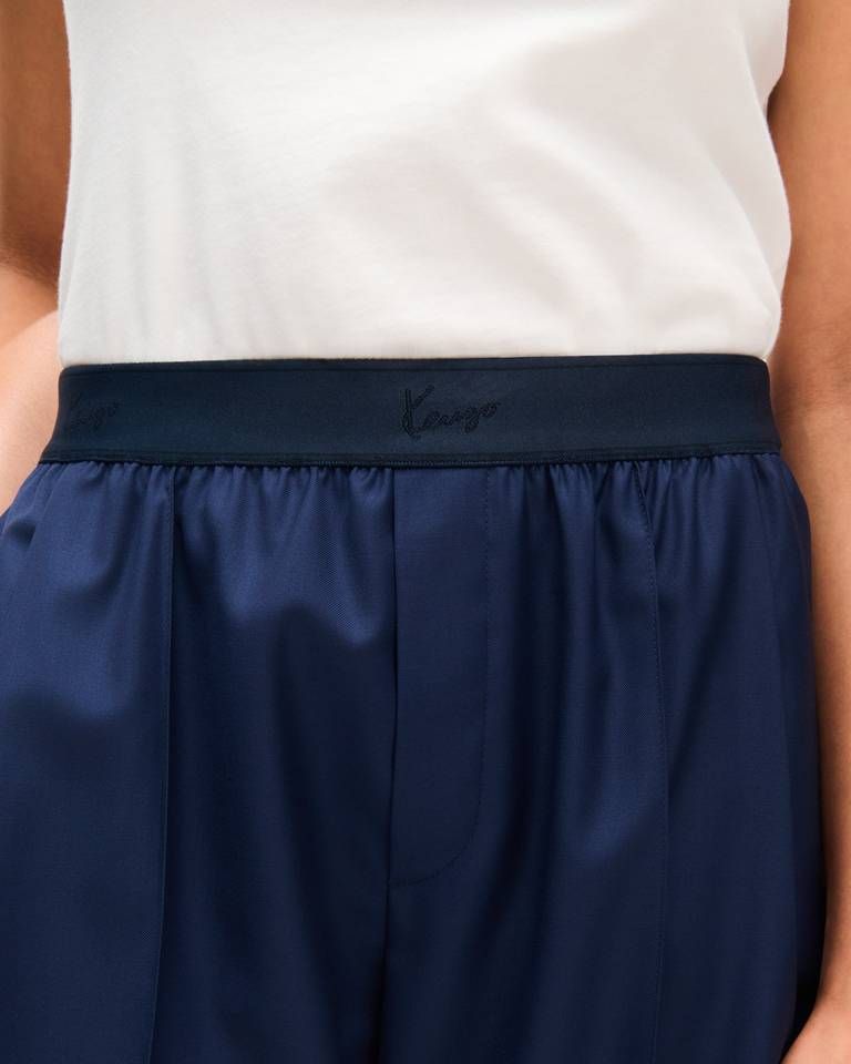 Kenzo - Quần dài KENZO có chun co giãn làm từ len nguyên chất
