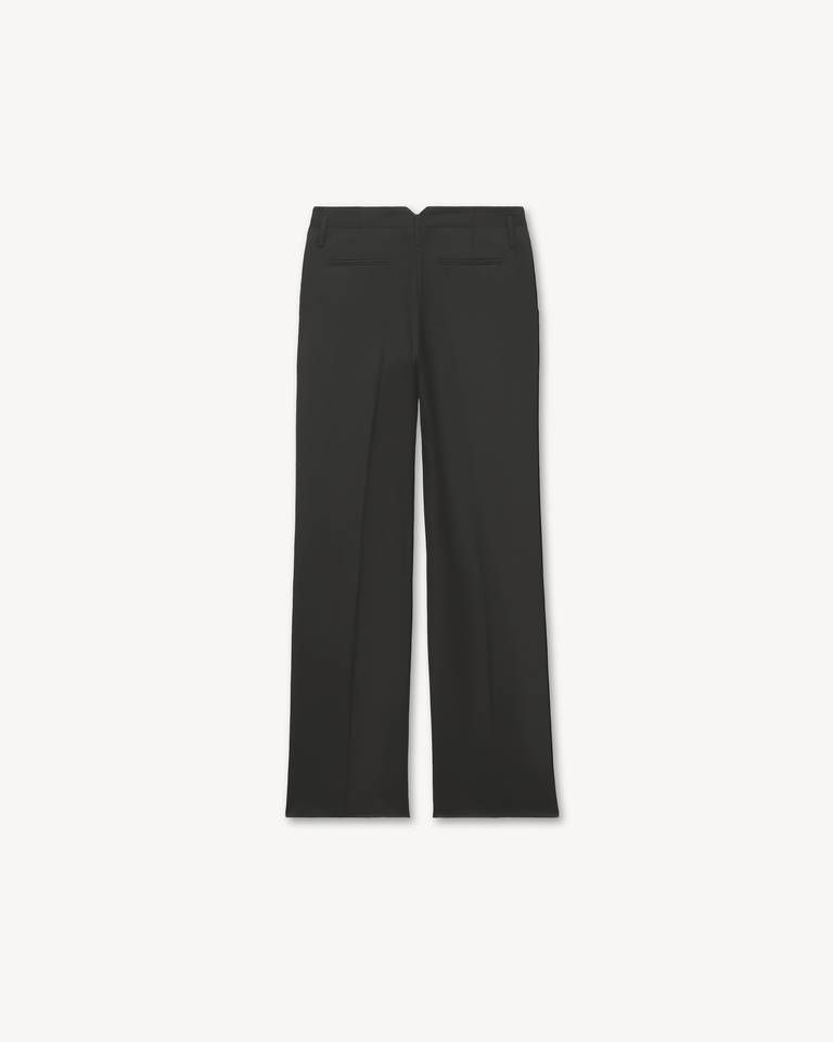 Kenzo - Quần ống suông KENZO vải len nguyên chất
