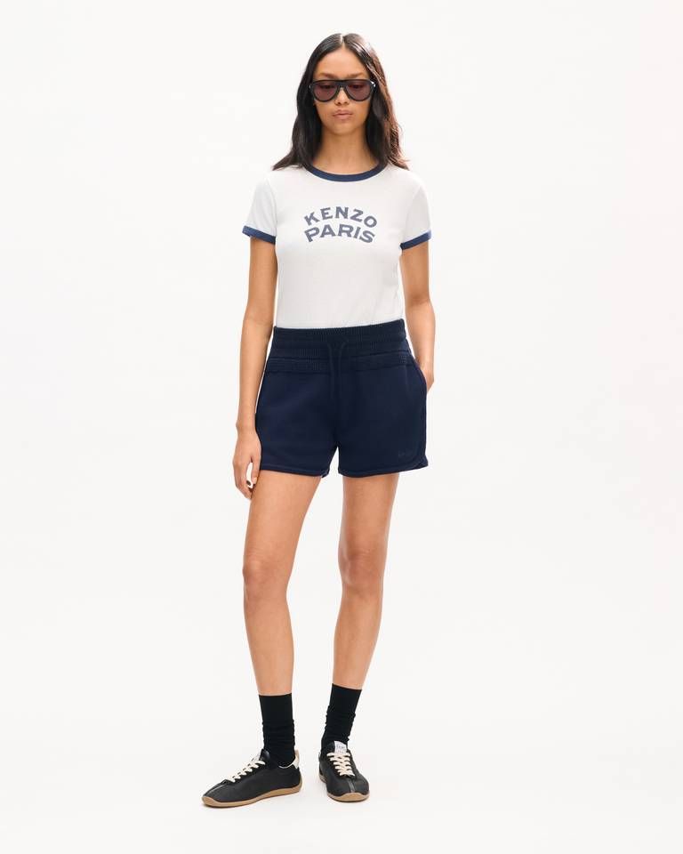 Kenzo - Quần short KENZO Signature chất liệu cotton pha len.