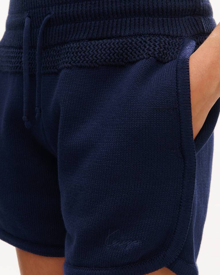 Kenzo - Quần short KENZO Signature chất liệu cotton pha len.