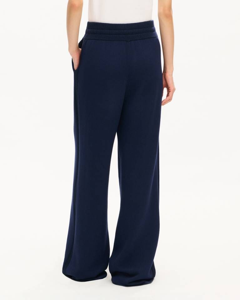 Kenzo - Quần ống đứng KENZO Signature chất liệu cotton pha len