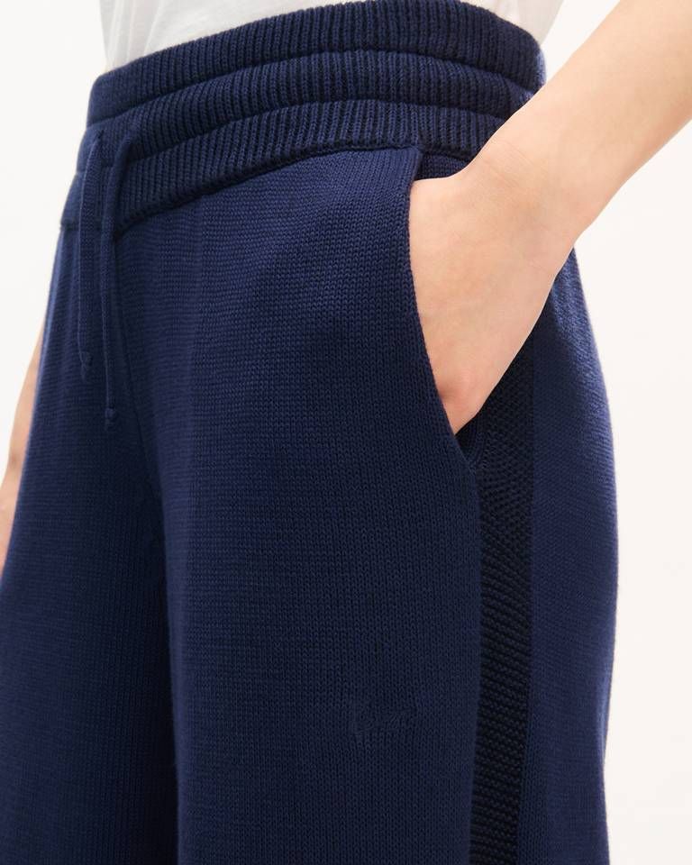 Kenzo - Quần ống đứng KENZO Signature chất liệu cotton pha len