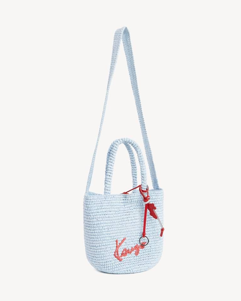 Giỏ nhỏ raffia KENZO