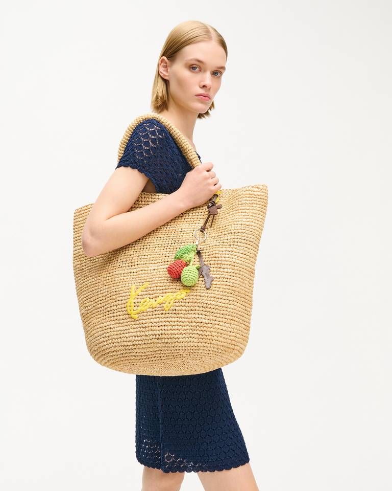 Kenzo - Giỏ lớn raffia KENZO