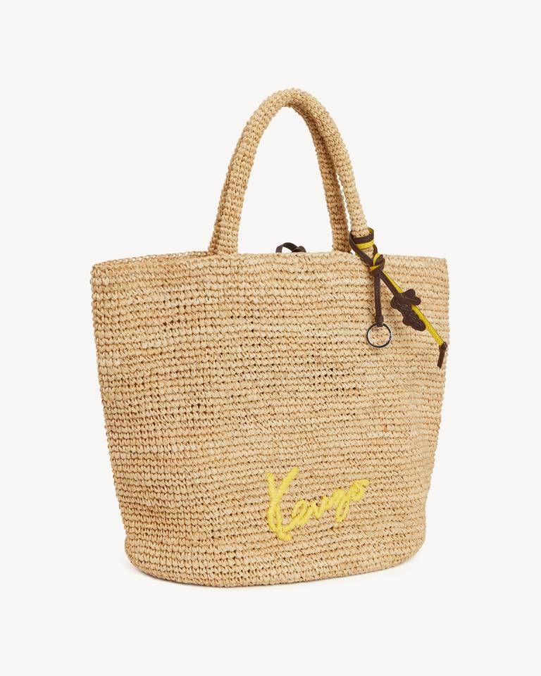 Giỏ lớn raffia KENZO