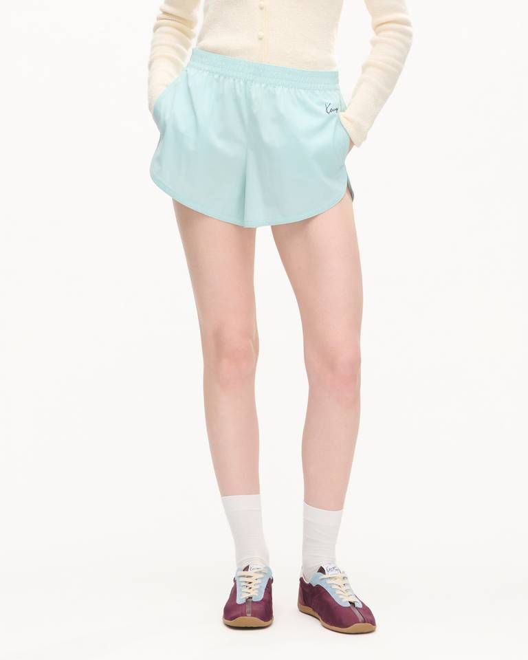 Kenzo - Quần short thêu KENZO Signature