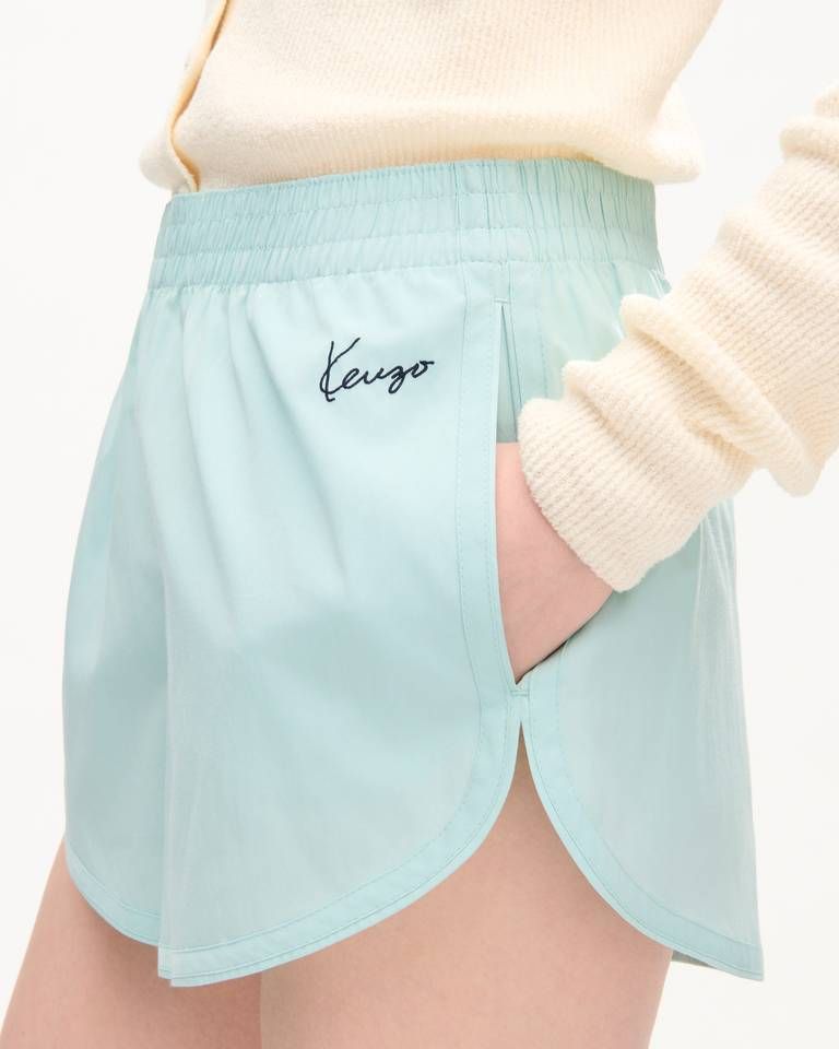 Kenzo - Quần short thêu KENZO Signature