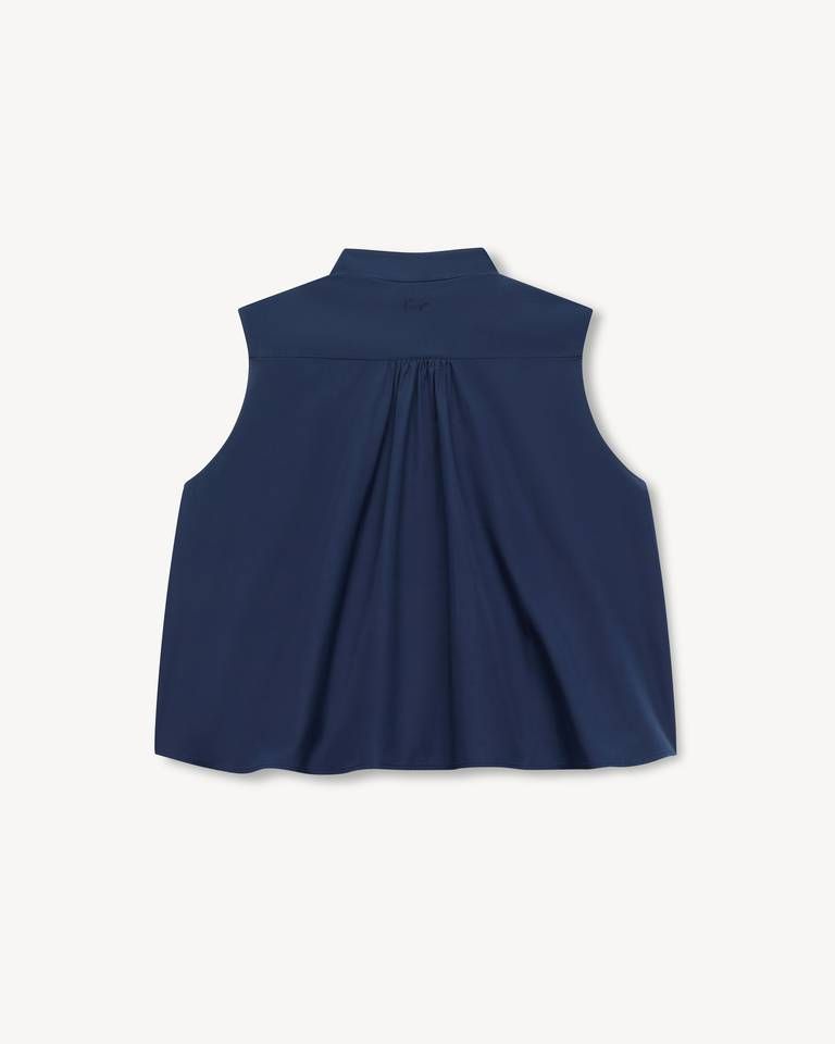 Kenzo - Áo không tay KENZO chất liệu cotton poplin