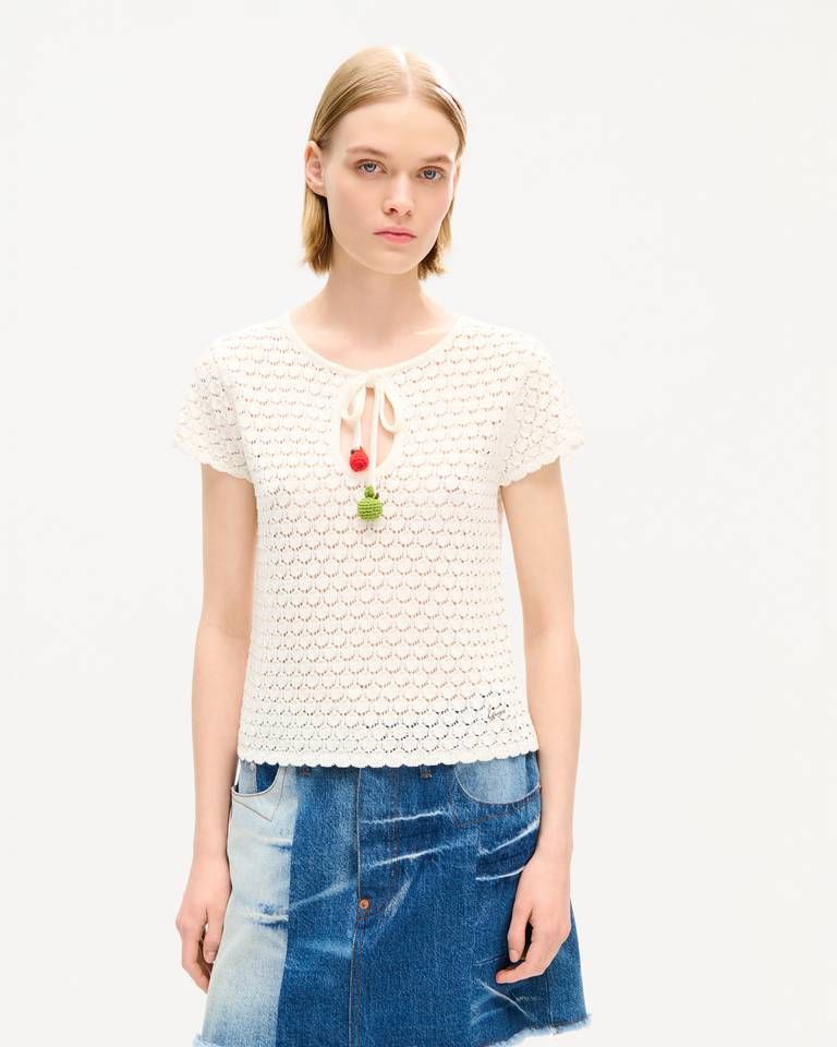 Kenzo - Áo móc len KENZO Apple Pop