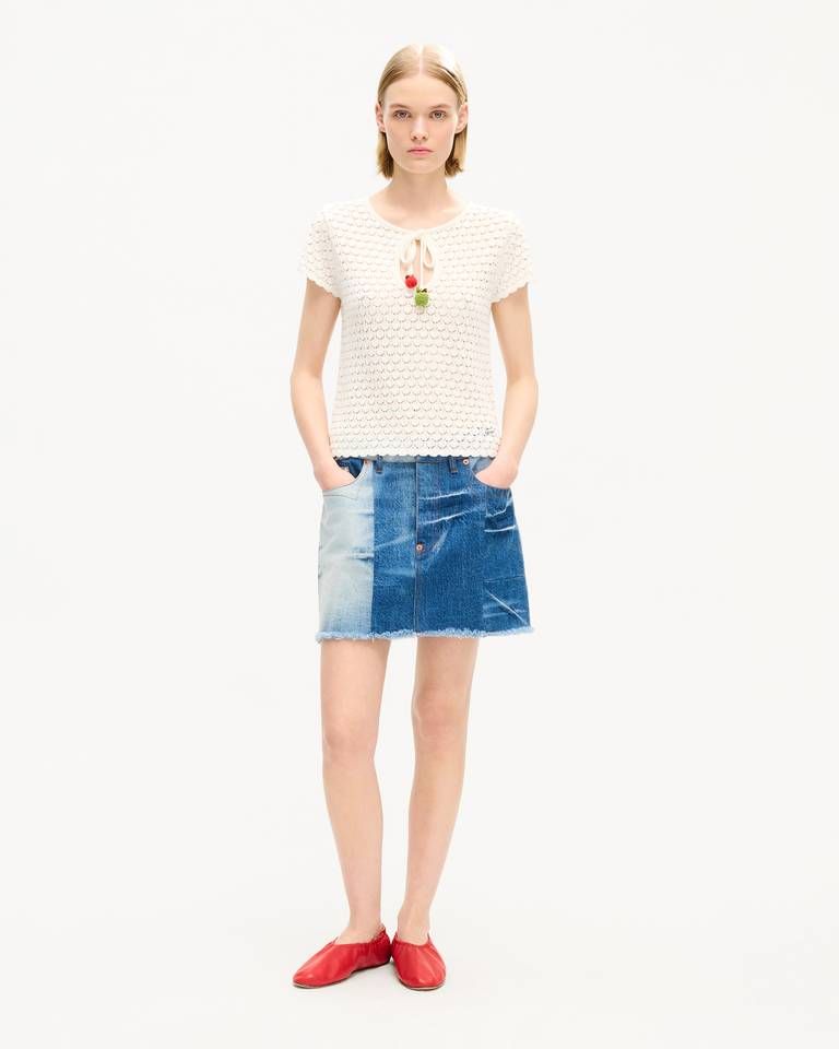 Kenzo - Áo móc len KENZO Apple Pop