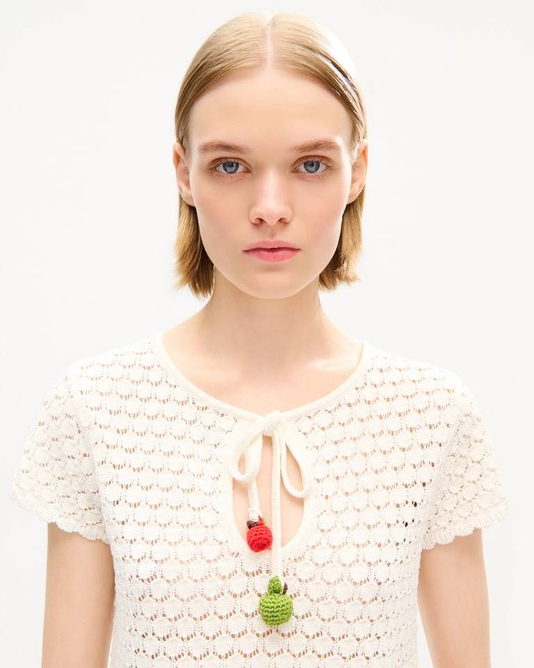 Kenzo - Áo móc len KENZO Apple Pop