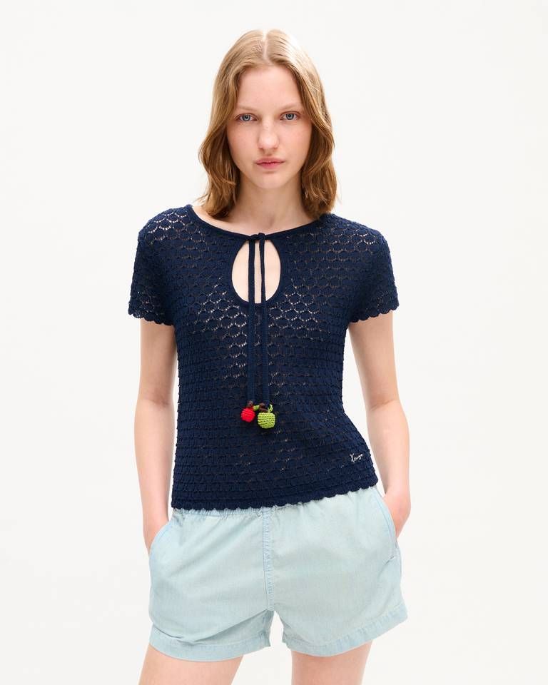Kenzo - Áo móc len KENZO Apple Pop