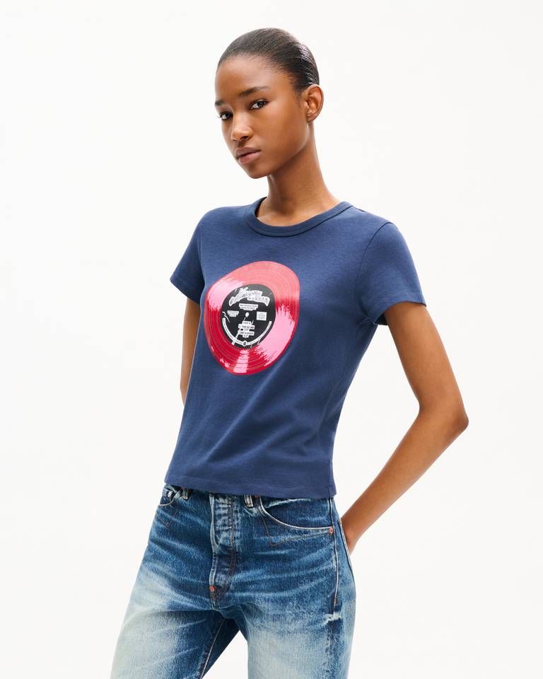 Kenzo - Áo thun cotton KENZO Sounds dáng ôm