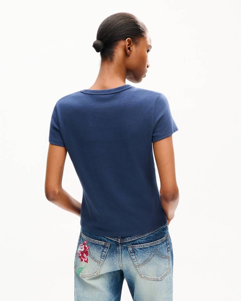 Kenzo - Áo thun cotton KENZO Sounds dáng ôm