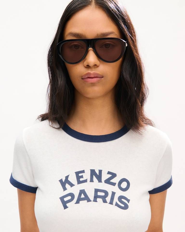 Kenzo - Áo thun KENZO Paris Emblem bằng vải cotton.