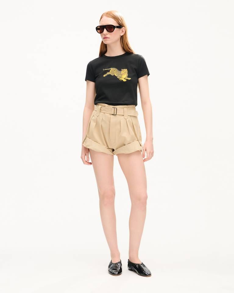 Kenzo - Áo thun KENZO Jumping Tiger vải cotton