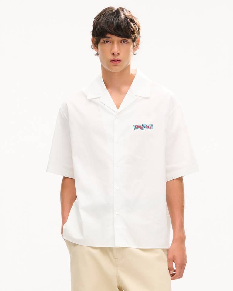 Kenzo - Áo sơ mi Hawaii KENZO Jumping Tiger cotton poplin