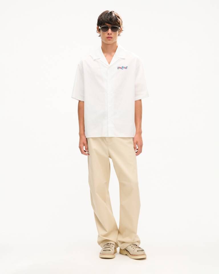Kenzo - Áo sơ mi Hawaii KENZO Jumping Tiger cotton poplin
