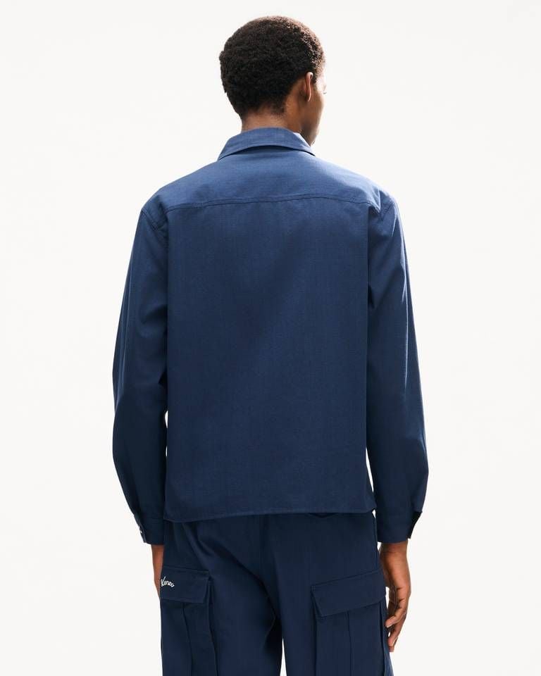 Áo sơ mi khoác cotton KENZO Varsity