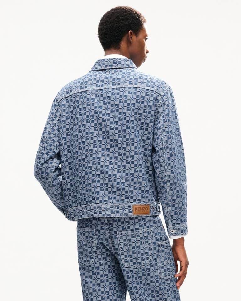 Áo khoác denim Nhật Bản Kenzogram
