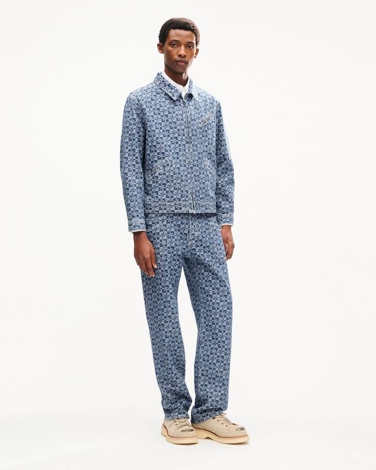 Áo khoác denim Nhật Bản Kenzogram