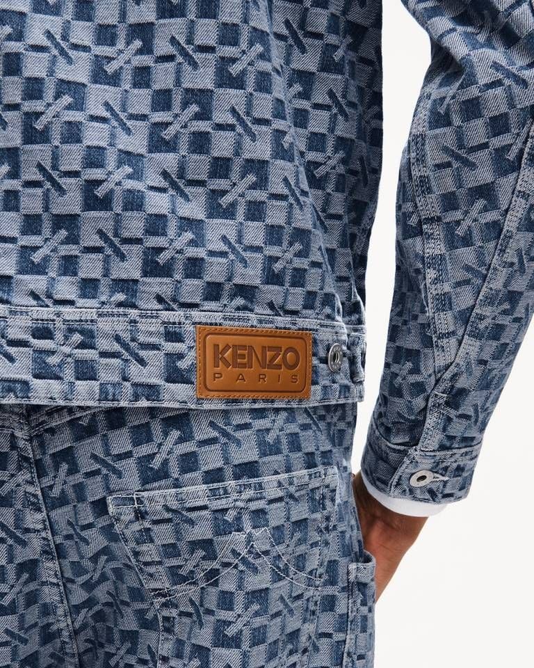 Áo khoác denim Nhật Bản Kenzogram
