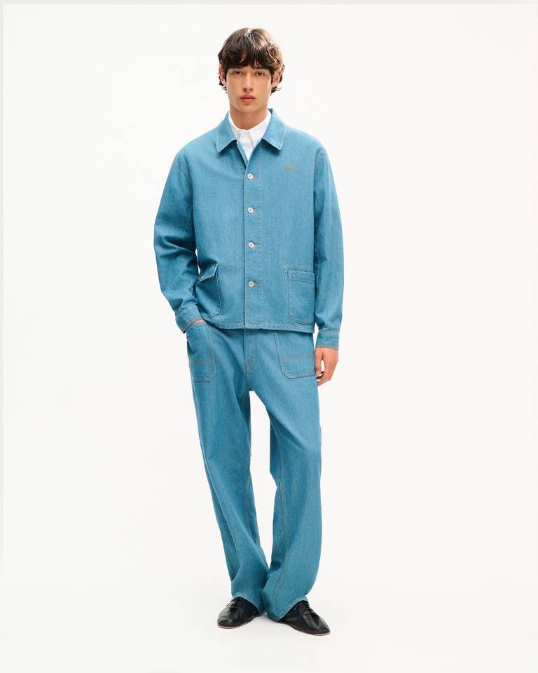 Kenzo - Quần jeans KENZO dáng cargo monkey làm từ chất liệu denim Nhật Bản