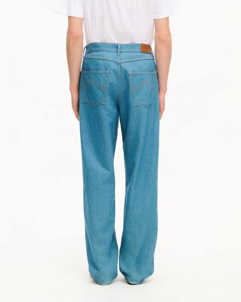 Kenzo - Quần jeans KENZO dáng cargo monkey làm từ chất liệu denim Nhật Bản