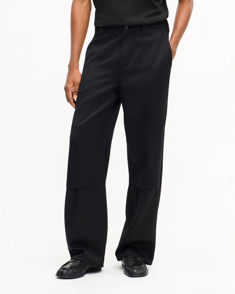 Quần chino len KENZO gia cố đầu gối