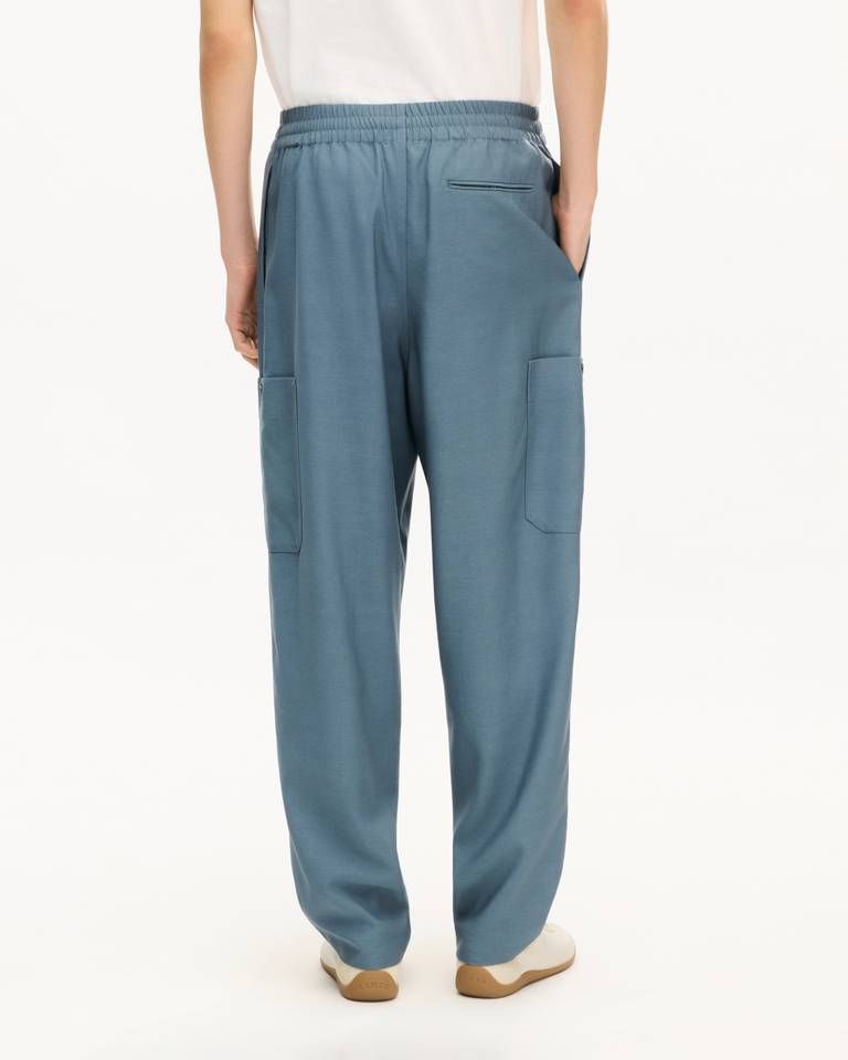 Kenzo - Quần jogger cargo KENZO chất liệu viscose và len