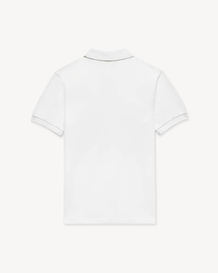 Kenzo - Áo polo dáng ôm thêu logo KENZO Signature chất liệu cotton