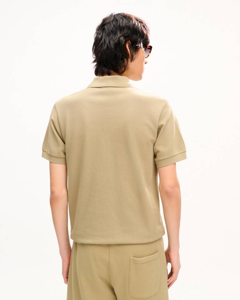 Kenzo - Áo polo dáng ôm thêu logo KENZO Signature chất liệu cotton