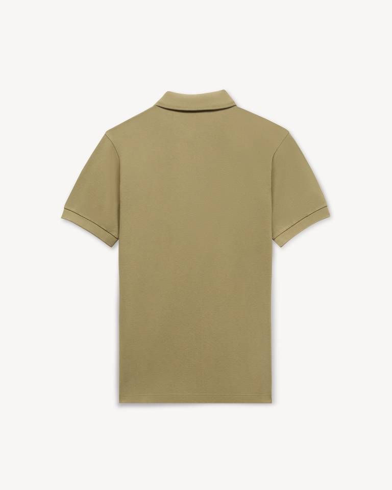 Kenzo - Áo polo dáng ôm thêu logo KENZO Signature chất liệu cotton