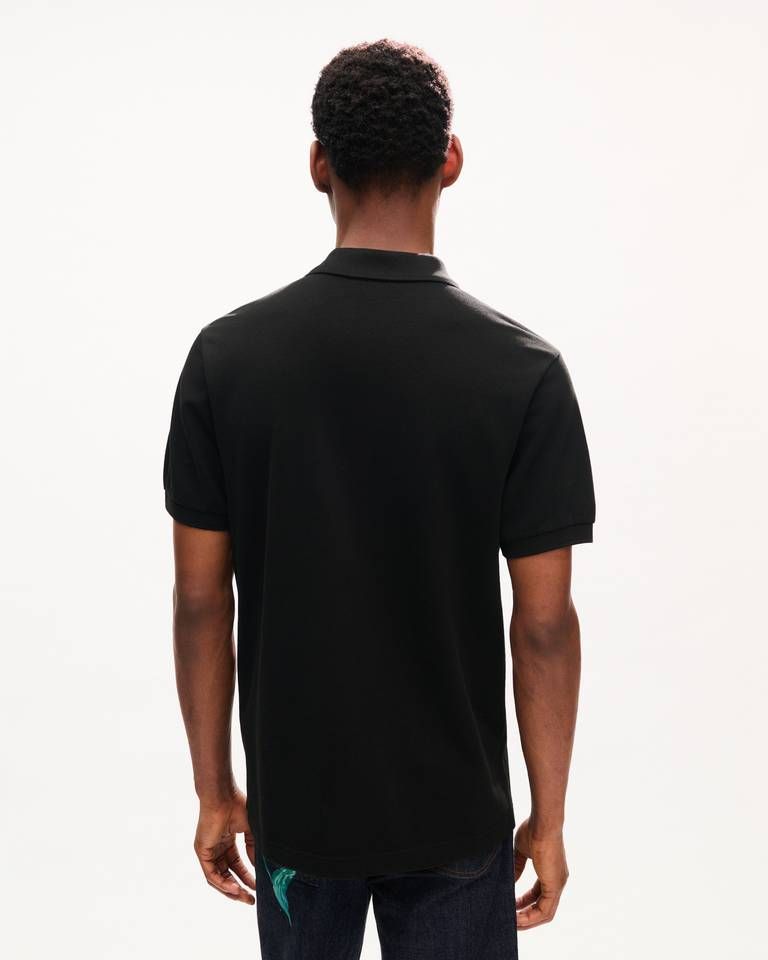 Kenzo - Áo polo dáng ôm thêu logo KENZO Signature chất liệu cotton